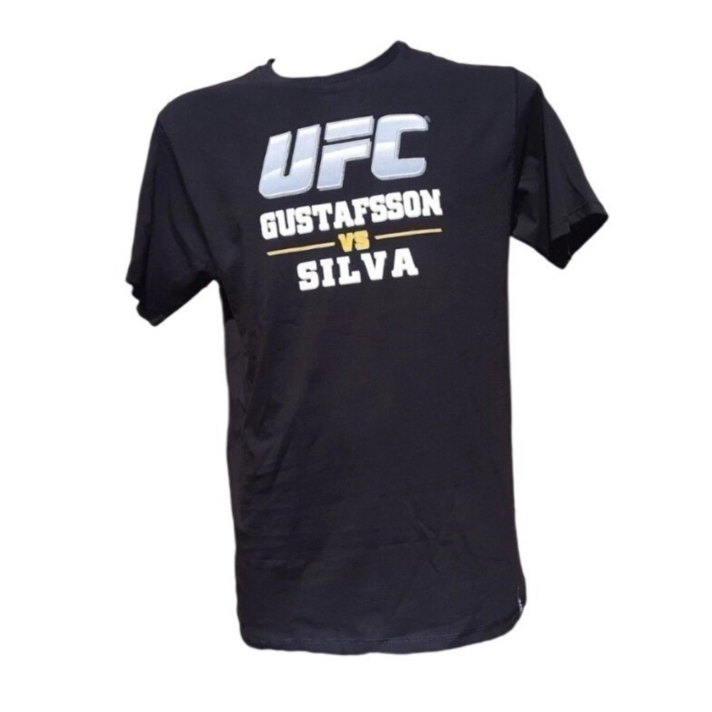 UFC Alexander Gustafsson vs Thiago Silva T Shirt Mens XL Black MMA Fight Night
